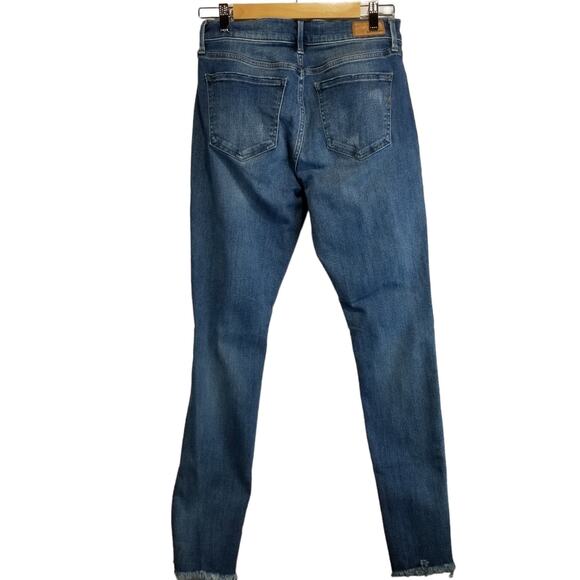 Express Jeans 6 Long Stretch Plus Denim Perfect Ankle Legging Mid Rise 29 inseam - Picture 2 of 7